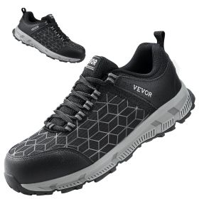 Steel Toe Shoes for Men US Size 9.5 Athletic Work Shoe Sneakers Black