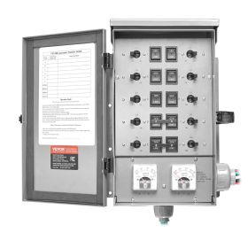 Manual Transfer Switch 50A Generator Transfer Switch Kit NEMA 3R 12500W 120/240V